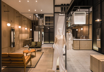 工業(yè)風(fēng)服裝旗艦店裝修設(shè)計(jì)