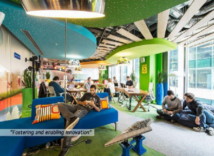 設(shè)計裝修辦公環(huán)境，在于為了自我宣傳企業(yè)文化