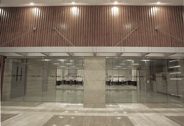 工行廣州分行營業(yè)廳裝修設(shè)計